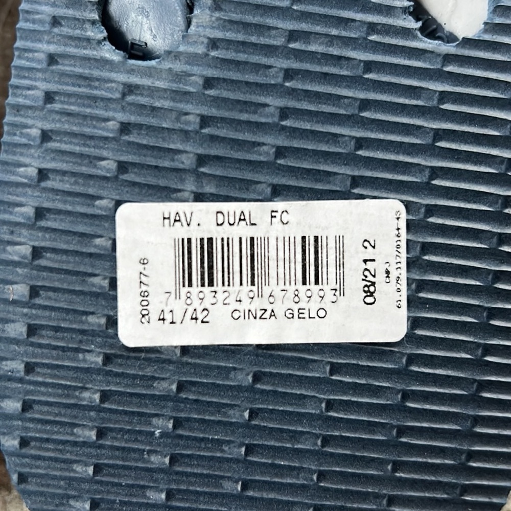 Havaianas Mens Dual 2.0 Summer Flip Flops - Picture 9 of 9